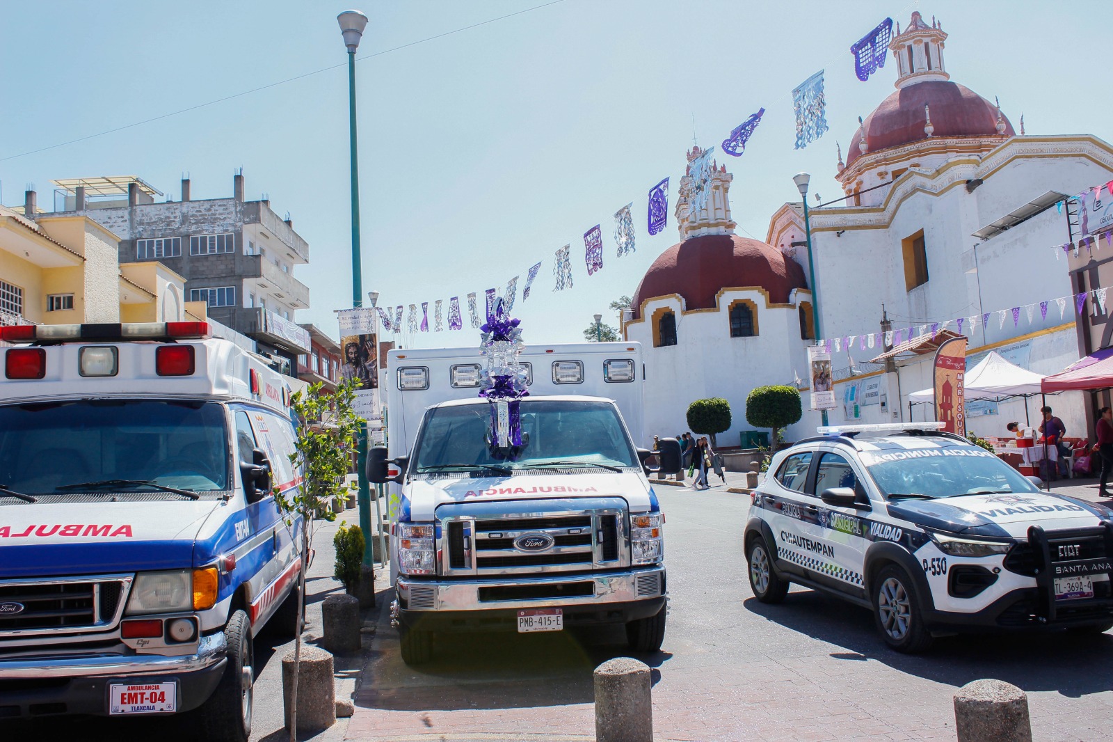 Reportan saldo banco en viacrucis del viernes santo en Chiautempan